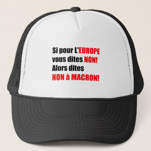 Casquette Élections présidentielles en France 2017 - Casquet