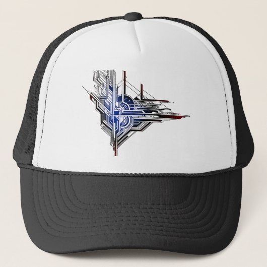 Casquette Élégance Art Déco (Devant)