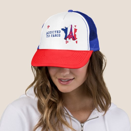 Casquette Élégant ADDITIONNÉ À PARIS (En situation)