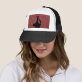 Casquette Élégant chic fille damassé danseuse flamenco (En situation)