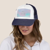 Casquette Élégante Libra Zodiac signe Mère de Pearl Style (En situation)