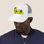Casquette Eléments de coordination du Fleur sauvage Susan à (En situation)
