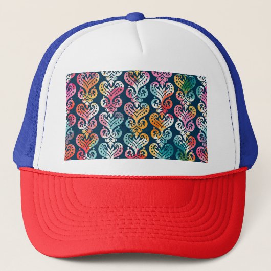 Casquette Éléments décoratifs, design motif polyvalent. (Devant)