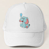 Casquette Eléphant avec eau (Devant)