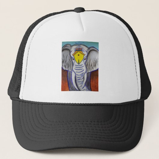 Casquette Eléphant blanc (Devant)