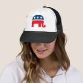 Casquette Eléphant républicain (En situation)