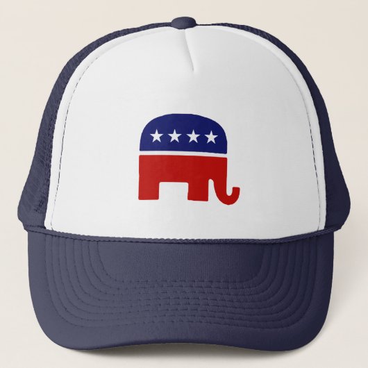 Casquette Éléphant républicain de l'éléphant/GOP (Devant)