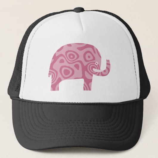 Casquette Eléphant rose (Devant)