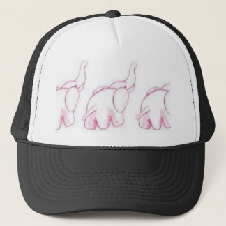 Casquette Éléphants roses sur le défilé
