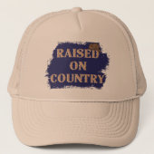 Casquette Élevé sur le pays (Devant)