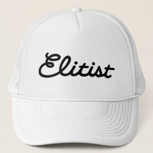Casquette élitiste de camionneur : Grand logo