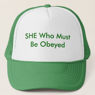 Casquette ELLE que MustBe a obéie