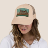 Casquette Ellis Island, New York (En situation)