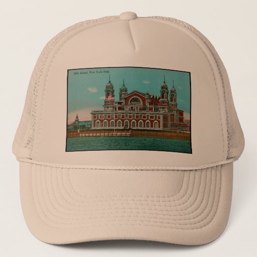 Casquette Ellis Island, New York (Devant)