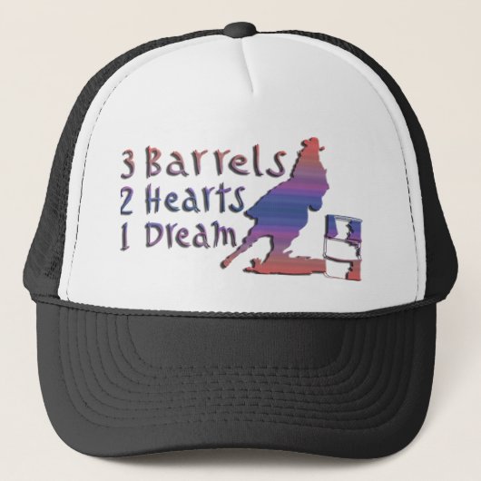 CASQUETTE EMBALLAGE DE BARIL DE FILLE (Devant)