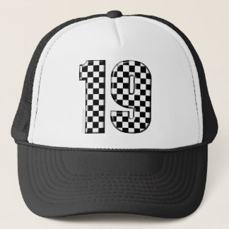 Casquette emballage du numéro 19