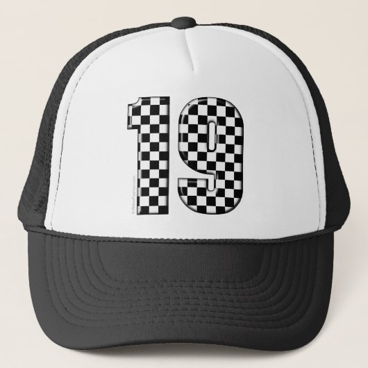 Casquette emballage du numéro 19 (Devant)