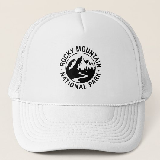 Casquette Emblem du parc national des Rocheuses (Devant)