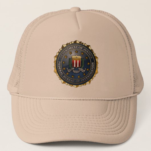 Casquette Emblème de FBI (Devant)