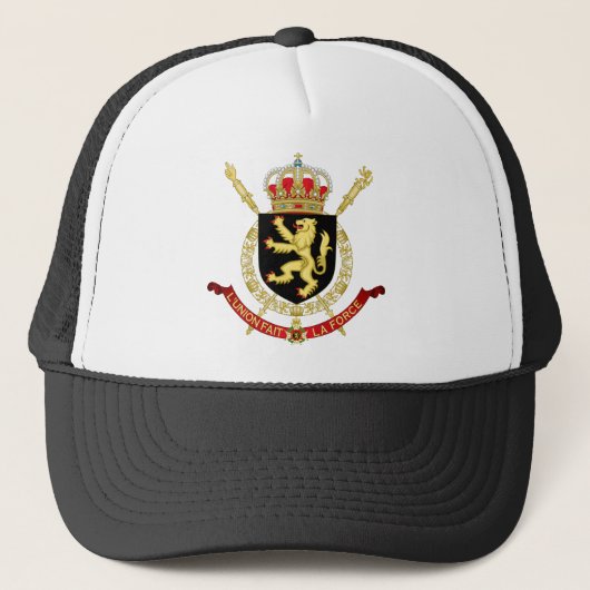 Casquette emblème de la Belgique (Devant)