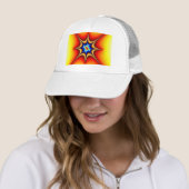 Casquette Emblème fractal - Art fractal (En situation)