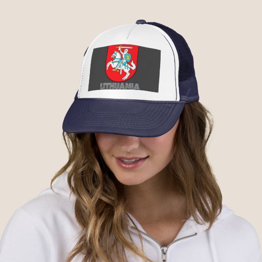 Casquette Emblème lithuanien (En situation)