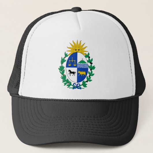 Casquette emblème uruguay (Devant)