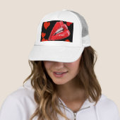 Casquette Embrasse-moi beaucoup (En situation)