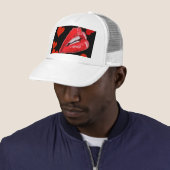Casquette Embrasse-moi beaucoup (En situation)