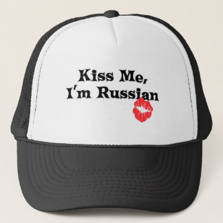 Casquette Embrassez-moi I&apos ; Russe de m