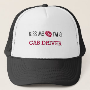 Casquette Embrassez-moi que je suis un CHAUFFEUR DE TAXI