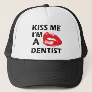 Casquette Embrassez-moi que je suis un dentiste