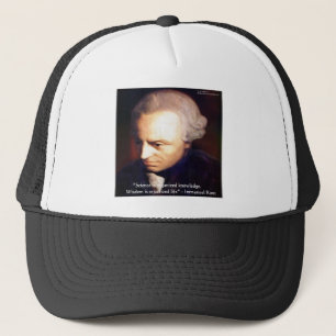 Casquette Emmanuel Kant Science Vs Citation De Connaissances