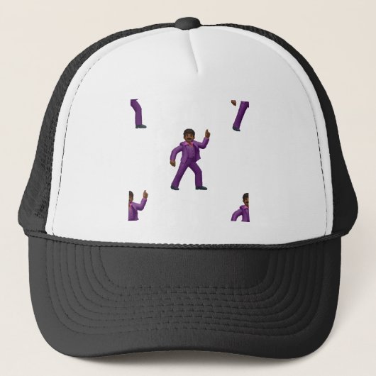 Casquette Emoji Dancing Man (Devant)