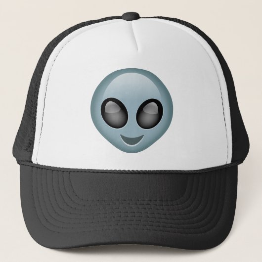 Casquette Emoji étranger extraterrestre (Devant)