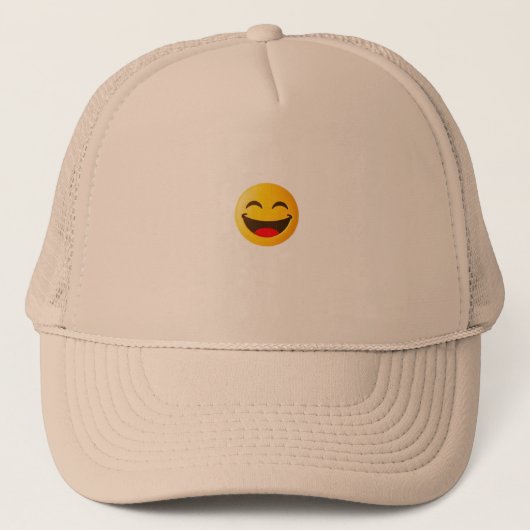 Casquette Emoji Heureux (Devant)