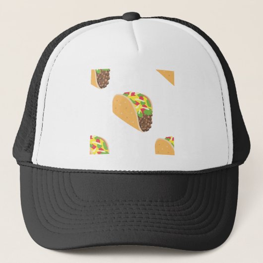 Casquette emoji taco (Devant)