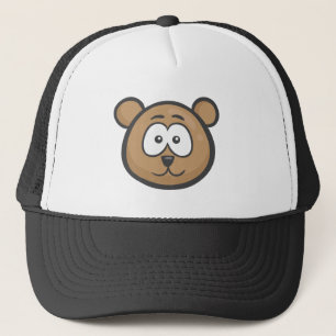 Casquette Emoji : Visage d'ours
