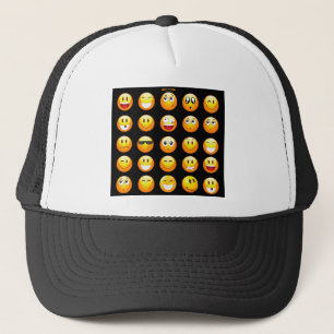 Casquette emojis noir