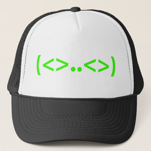Casquette Emoticon japonais ALIEN (Devant)