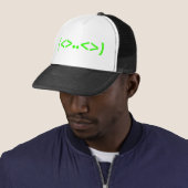 Casquette Emoticon japonais ALIEN (En situation)