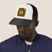 Casquette émoticône de coeur de noël (En situation)