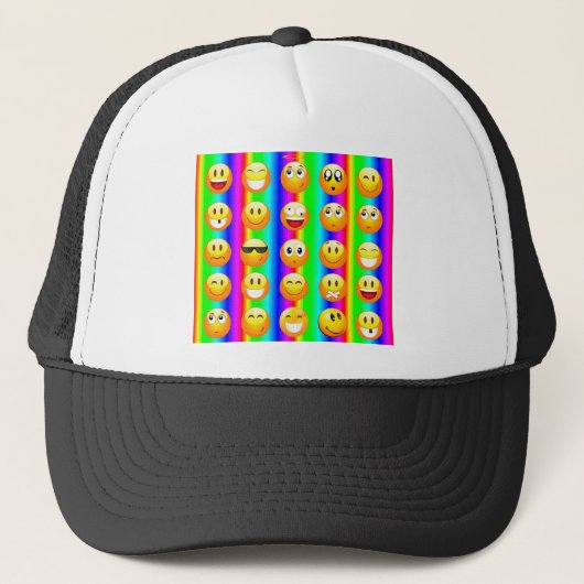 Casquette émotion arc-en-ciel (Devant)