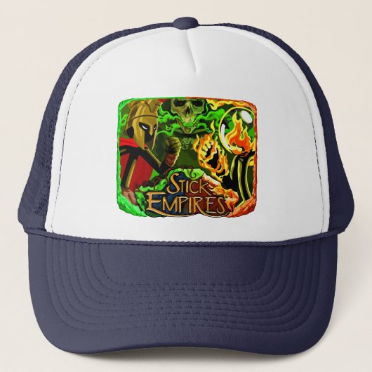 Casquette Empires de bâton - les 3 empires (Devant)