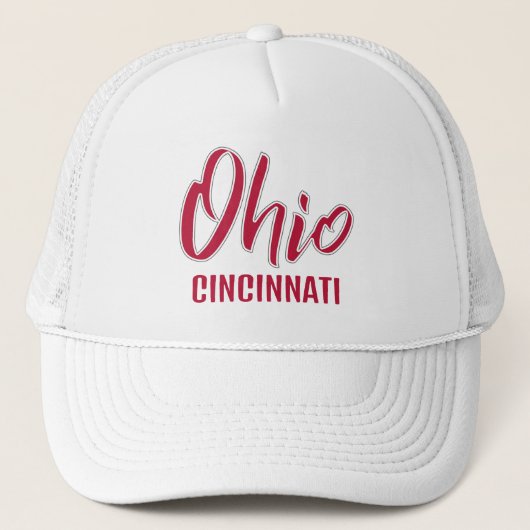 Casquette Emplacement personnalisé Ohio (Devant)
