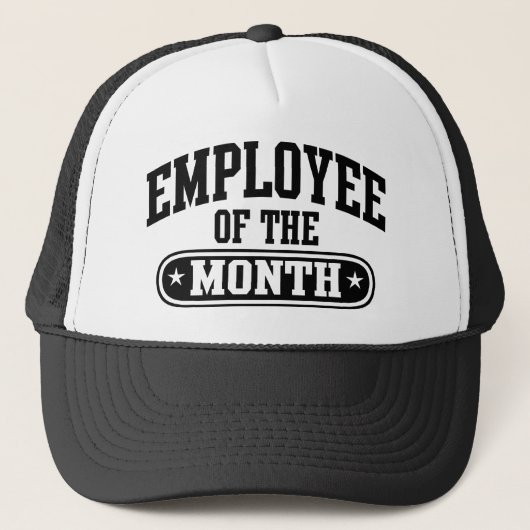 Casquette Employé du mois (Devant)