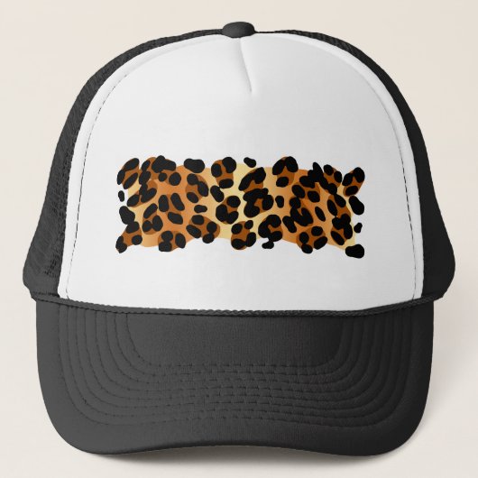 Casquette Empreinte de léopard (Devant)