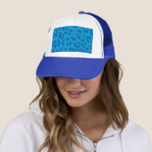 Casquette Empreinte de léopard Pale Blues (En situation)