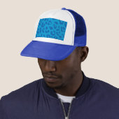 Casquette Empreinte de léopard Pale Blues (En situation)