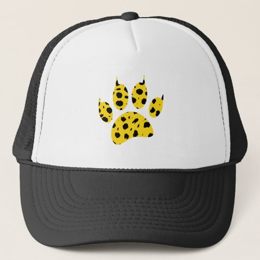 Casquette Empreinte de patte Cheetah (Devant)